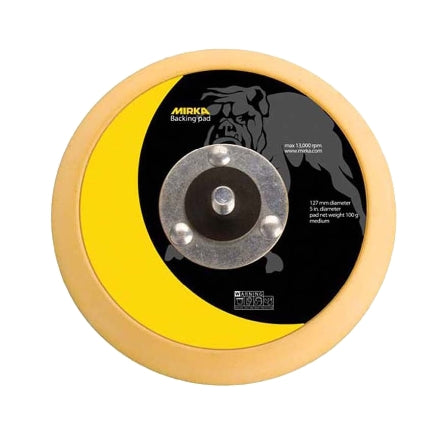 Mirka 5" Solid Medium PSA Backup Pad, 105