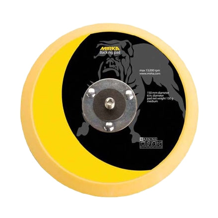 Mirka 6" Solid Medium PSA Backup Pad, 106