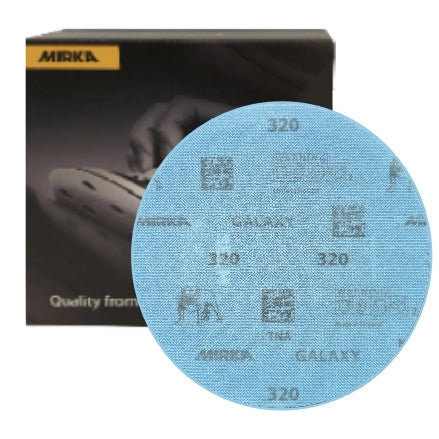 Mirka Galaxy 6" Solid Grip Sanding Discs, FY-622 Series, 1
