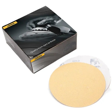 Mirka Gold 5" Solid PSA Sanding Discs, 23-332 Series, 4