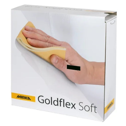 Mirka Goldflex Soft Hand Sanding Pad Rolls, 23-145 Series, 6
