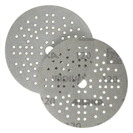 Mirka Iridium 5" 89-Hole Grip Sanding Discs, 24-5MH Series, 3