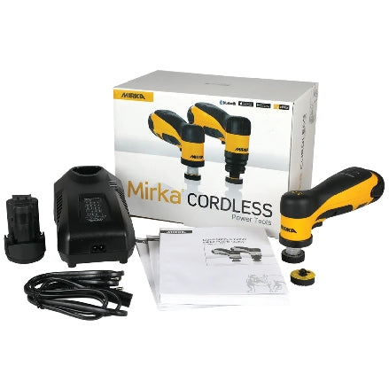 Mirka 1.25" Cordless Angled ROS Battery Sander Kit, AROS150-B