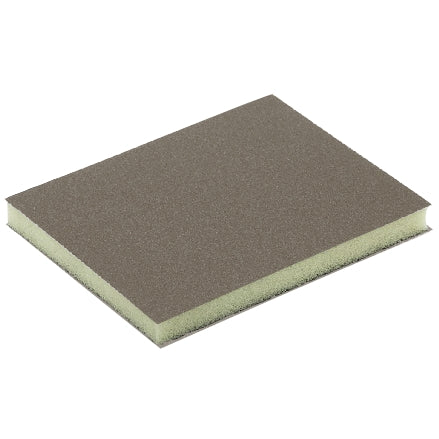 Mirka Sponge Hand Sanding Pads, 2-Sided, Brown, 250/Box, 1356-320B