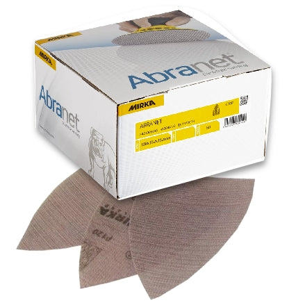 Mirka Abranet 4" x 6" x 6" Delta Sanding Triangles, 9A-219 Series, 4