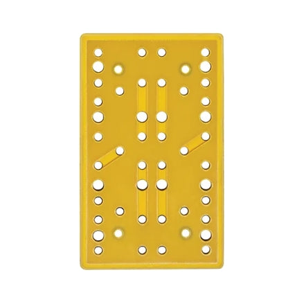 Mirka 3" x 5" 46-Hole Grip Backup Pad for DEOS, 935GV-E, 3