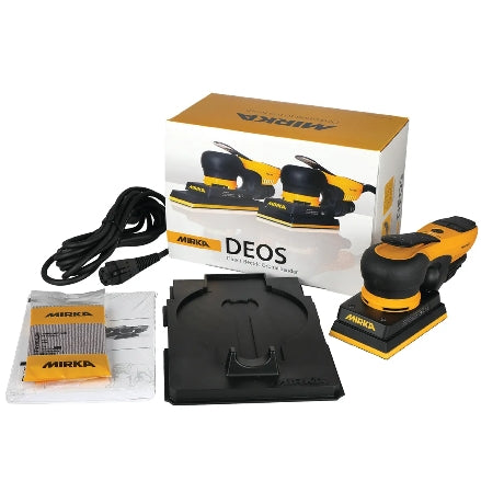 Mirka DEOS 3" x 4" 343XCV (350CV) Electric Orbital Vacuum Ready Sander 3.0mm Orbit (MID3430201US), 2