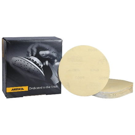 Mirka Gold 5" Solid PSA Sanding Discs, 23-332 Series, 2