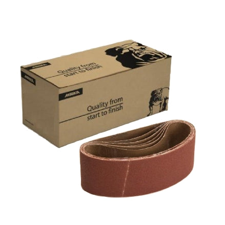 Mirka HIOLIT XO 2.5" x 14" Portable Sanding Belts, 57-2.5-14 Series