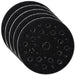 Mirka 5" x 0.39" 33-Hole Interface Pad, 91528, 5-Pack