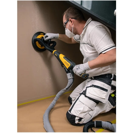 Mirka LEROS-S Short 950XCV 9" 5mm Electric Sander, MIW95021BAUS in action, 1