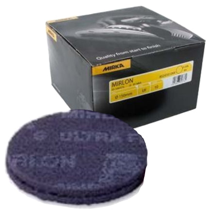 Mirka Mirlon 6" Scuff Discs, Ultra Fine, 18-241-448