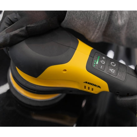 Mirka POLAROS RP 600X 6" Rotary Electric Polisher, MRP6001100US, in action, 5