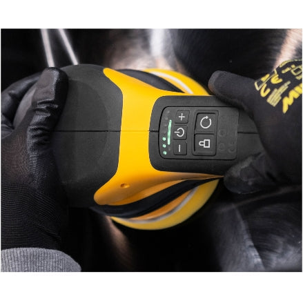 Mirka POLAROS RP 600X 6" Rotary Electric Polisher, MRP6001100US, in action, 2