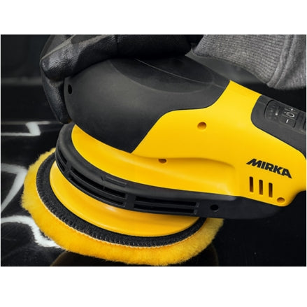 Mirka POLAROS RP 600X 6" Rotary Electric Polisher, MRP6001100US, in action, 3
