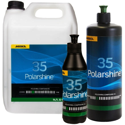 Mirka Polarshine 35 Coarse Compound Collection