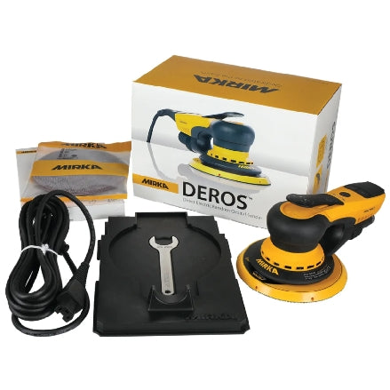 Mirka DEROS 6" Electric Sander 650XCV 5mm, Vacuum-Ready, No Case, MID65020US