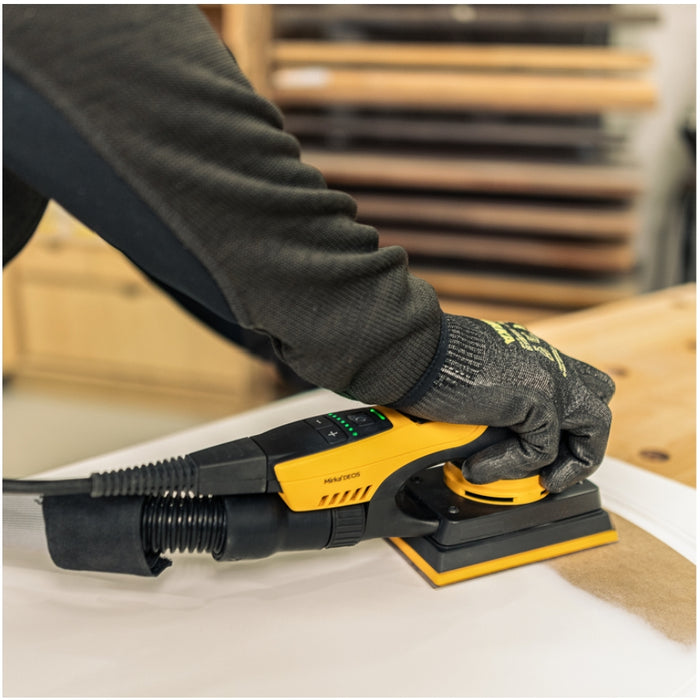 Mirka DEOS II 353X 3" x 5" Electric Vacuum Sander, MID3534044US, item in action, 3