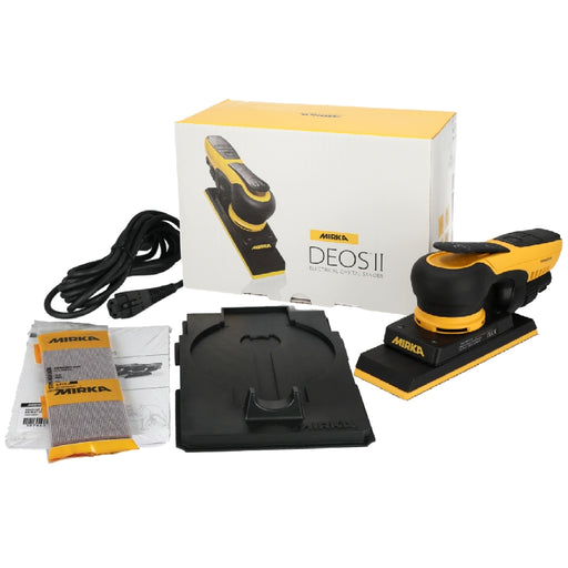 Mirka DEOS II 383X 2.75" x 8" Electric Sander, 3.0mm Orbit, MID3834044US