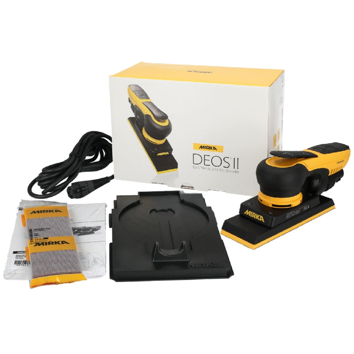 Mirka DEOS II 383X 2.75" x 8" Electric Sander, 3.0mm Orbit, MID3834044US