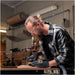 Mirka DEOS 3" x 4" sander in action, 1