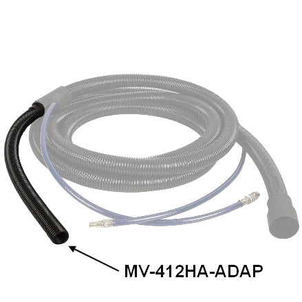 Mirka 1.64' Vacuum Hose & Adapter for Sanders, MV-412HA-ADAP, 2