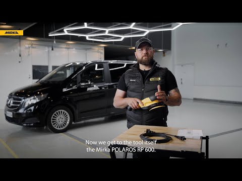 Unboxing the Mirka POLAROS® RP 600 Rotary Polisher