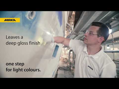 Mirka Polarshine 45 Boat Polishing video