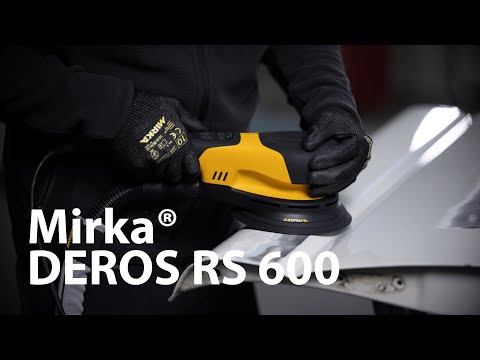 Mirka® DEROS RS 600: The Heavy-duty Rotary Sander video