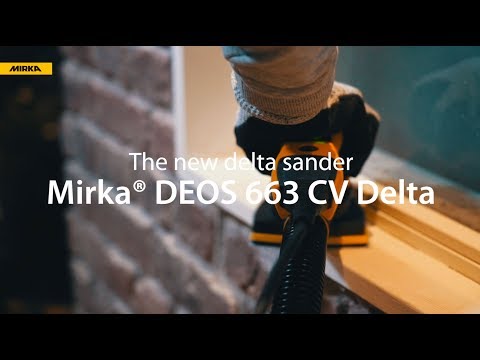 Mirka DEOS Delta 663 Sander video