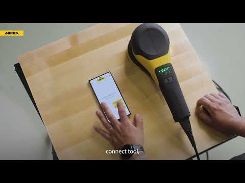 How to Connect the Mirka POLAROS® RP 600 to the myMirka App