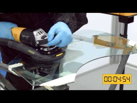 Mirka Glass Sanding and Polishing Solutions Video, 3